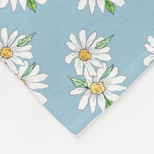 Daisy Blanket Fleecedecke (Ecke)