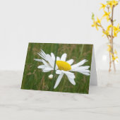 Daisy - Blankokarte Karte (Gelbe Blume)