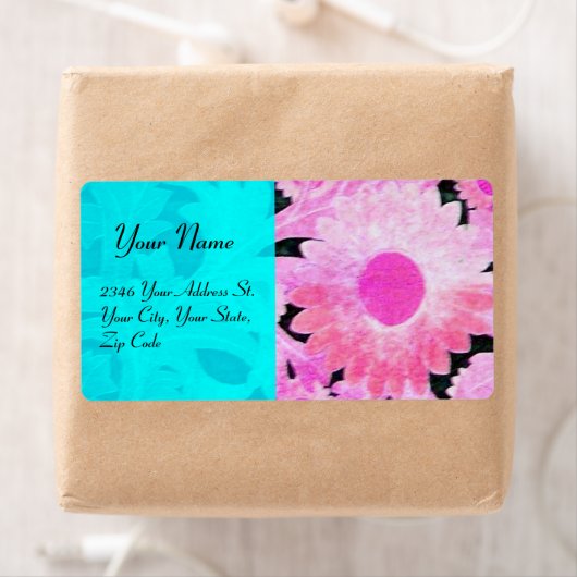 DAISY, blaue Turquase, rosa schwarz (Insitu)