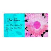 DAISY, blaue Turquase, rosa schwarz (Vorne)