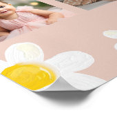 Daisy Bloom Foto Meilenstein-Poster Poster (Ecke)
