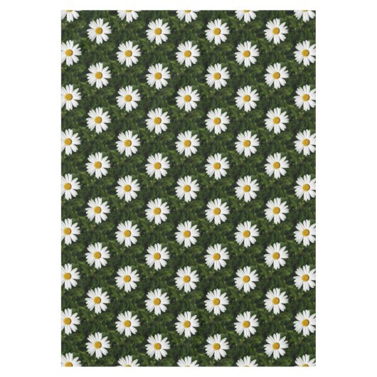 Daisy Bloom nahtloses Muster + Ihre Ideen Tischdecke (Vorderseite)