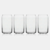 Daisy Bloom Trinkbehälter Glass Set Dosenglas (Hinten)
