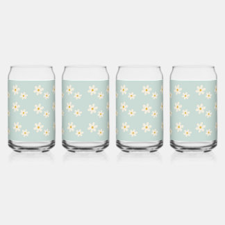 Daisy Bloom Trinkbehälter Glass Set Dosenglas