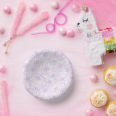 Daisy Blooms - Airy Lilac Pappteller (Party)