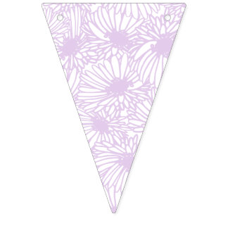 Daisy Blooms - Airy Lilac Wimpelkette