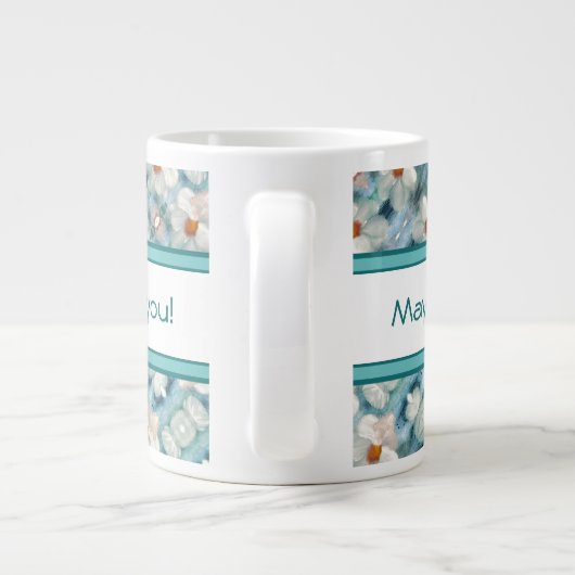 Daisy Blooms Jumbo-Tasse (Rückseite)