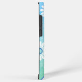 Daisy Blooms: Minimalistisches Blumenmuster Samsung Galaxy Hülle (Rechte Seite)