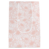 Daisy Blooms - Sweet Peach Mittlere Geschenktüte (Rückseite)