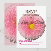 Daisy Blossom UAWG Foto-Karte Einladung (Vorne/Hinten)