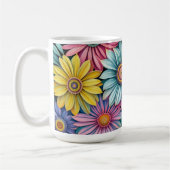 Daisy Blossoms Coffee Tasse (Links)