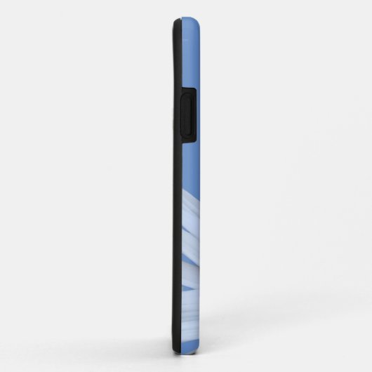 Daisy Blue Elegant White Script Case-Mate iPhone Hülle (Hinten/Rechts)