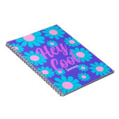Daisy Blue Lilac Notizblock (Rechte Seite)