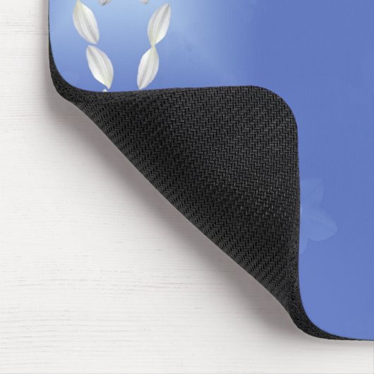 Daisy Blue Mousepad (Ecke)