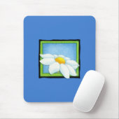Daisy-Blue-Mousepad Mousepad (Mit Mouse)