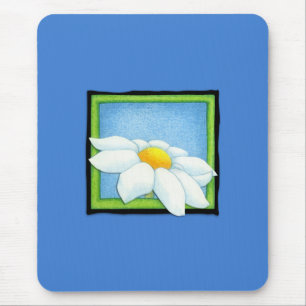 Daisy-Blue-Mousepad Mousepad