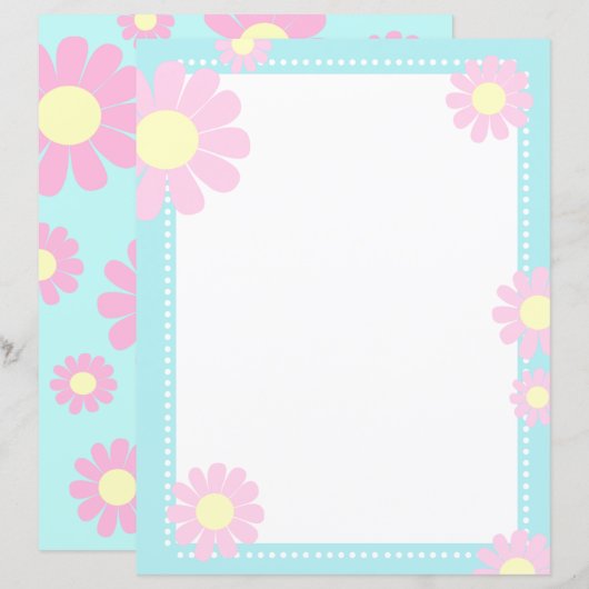 Daisy Blue Pink (Vorne/Hinten)