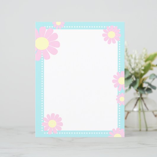 Daisy Blue Pink (Stehend Vorderseite)