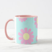 Daisy Blue Pink Tasse (Links)