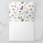 Daisy Blume 2 Dankeskarte (Innenseite)