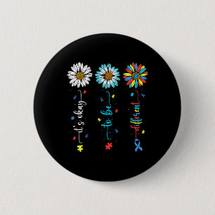 Daisy Blume Autismus Bewusstsein, dass sein Ok and Button