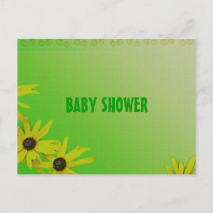 Daisy Blume Babydusche Einladung