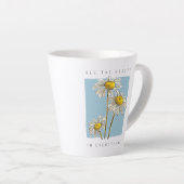 Daisy Blume Beauty Slogan Milchtasse (Rechte Ecke)
