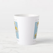 Daisy Blume Beauty Slogan Milchtasse (Vorderseite)