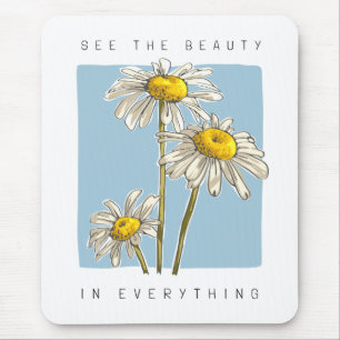 Daisy Blume Beauty Slogan Mousepad