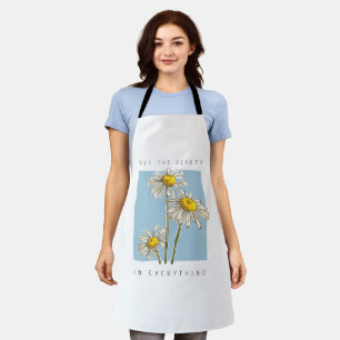 Daisy Blume Beauty Slogan Schürze