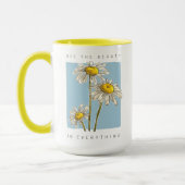 Daisy Blume Beauty Slogan Tasse (Links)