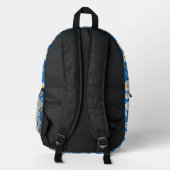 Daisy-Blume Bedruckter Rucksack (Rückseite)