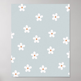 Daisy Blume Blue Poster