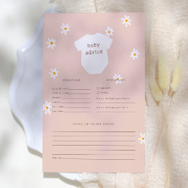 Daisy Blume Boho Baby Predication & Advisor Game
