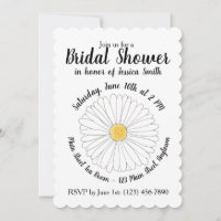 Daisy Blume Bridal Baby Dusche Blumengarten
