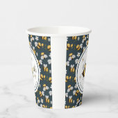 Daisy Blume Bumblebee Bee Baby Dusche Pappbecher (Links)