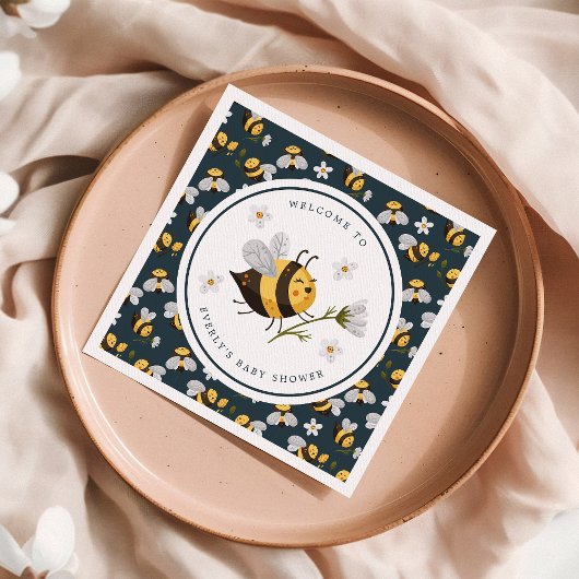 Daisy Blume Bumblebee Bee Baby Dusche Serviette