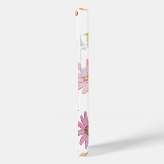 Daisy Blume Case-Mate iPhone Hülle (Rückseite / Links)