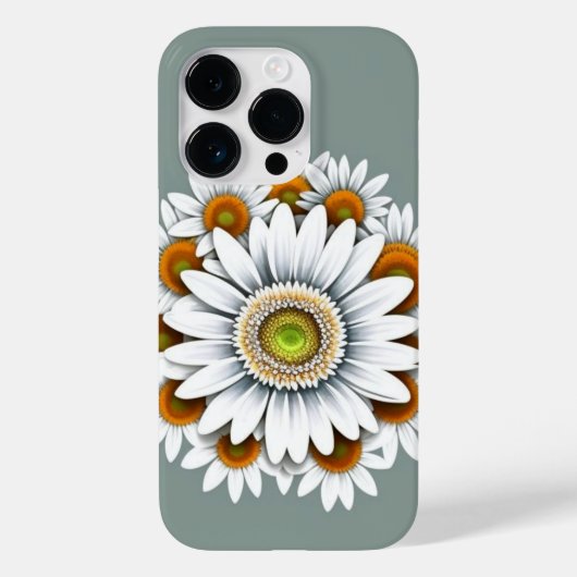 Daisy Blume Case-Mate iPhone Hülle (Rückseite)