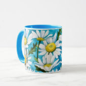 Daisy Blume Daisies Blumencoffee Tee Tasse (Vorderseite Links)