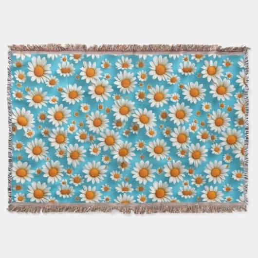 Daisy-Blume Decke (Vorderseite)