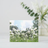 Daisy Blume DIY Postcard Postkarte (Stehend Vorderseite)