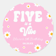 Daisy Blume Five ist eine Vibe 5. Geburtstagsparty