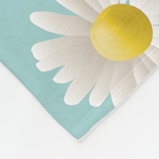 Daisy Blume Fleecedecke (Ecke)