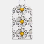 Daisy Blume Floral Daisy Geschenkanhänger (Rückseite)