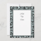 Daisy Blume Foto Danke-Card Karte (Rückseite)