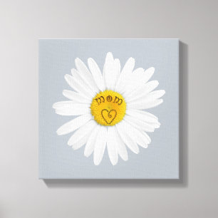 Daisy Blume für Mama Art Customizing Background Leinwanddruck