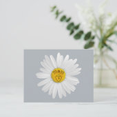 Daisy Blume für Mama Art Customizing Background Postkarte (Stehend Vorderseite)