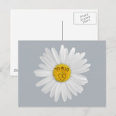 Daisy Blume für Mama Art Customizing Background Postkarte (Vorne/Hinten)