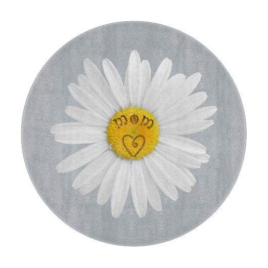 Daisy Blume für Mama Art Customizing Background Schneidebrett (Vorderseite)